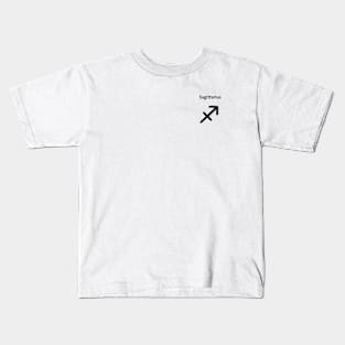 Sagittarius zodiac sign merchandise Kids T-Shirt